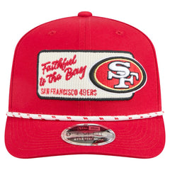 San Francisco 49ers New Era Chant 9SEVENTY Stretch-Snap Hat