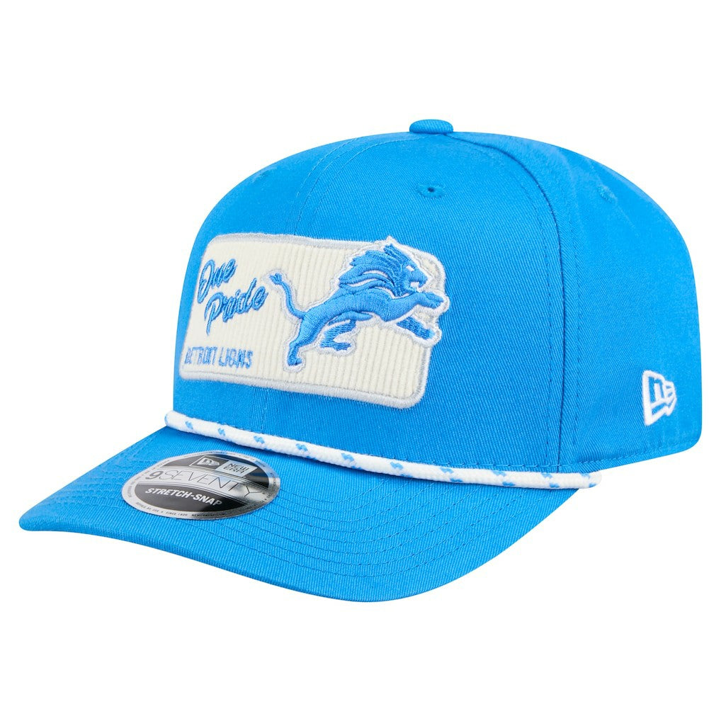 Detroit Lions New Era Chant 9SEVENTY Stretch-Snap Hat