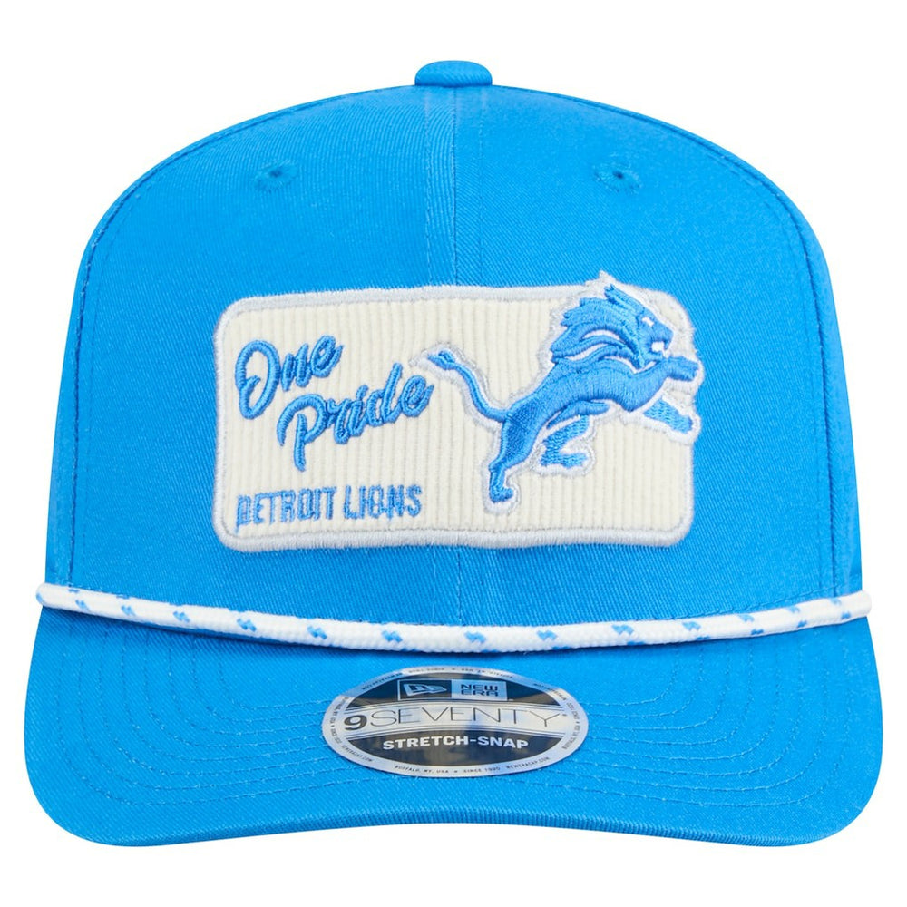 Detroit Lions New Era Chant 9SEVENTY Stretch-Snap Hat