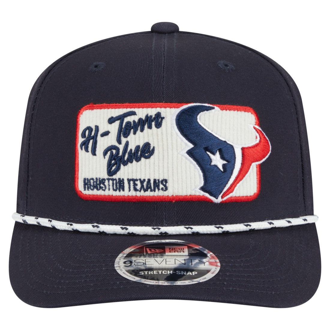 Houston Texans New Era Chant 9SEVENTY Stretch-Snap Hat