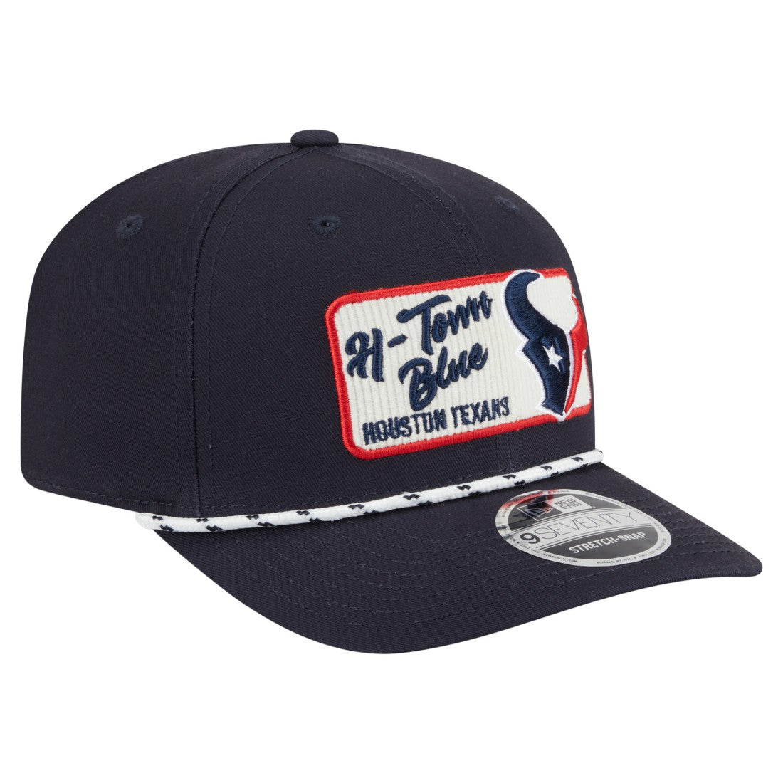 Houston Texans New Era Chant 9SEVENTY Stretch-Snap Hat
