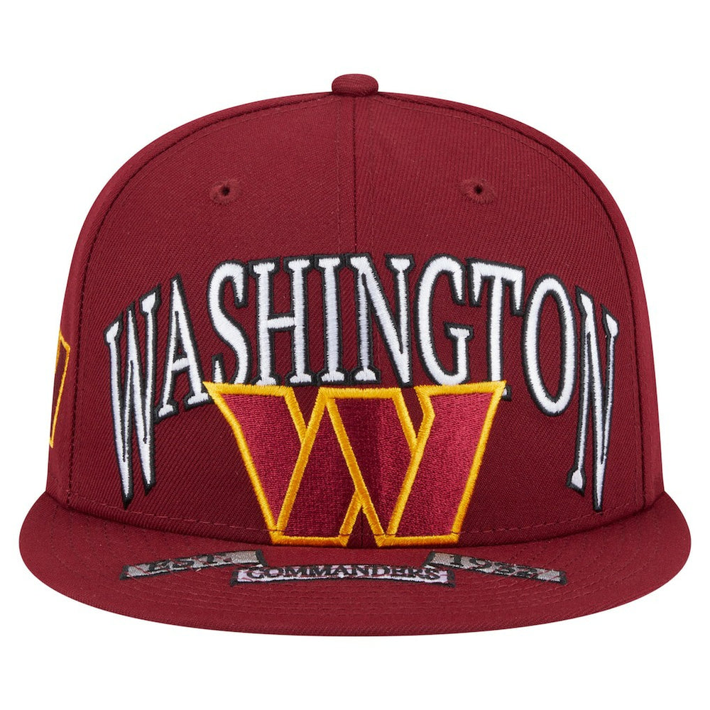 Washington Commanders New Era Oversized 59FIFTY Fitted Hat