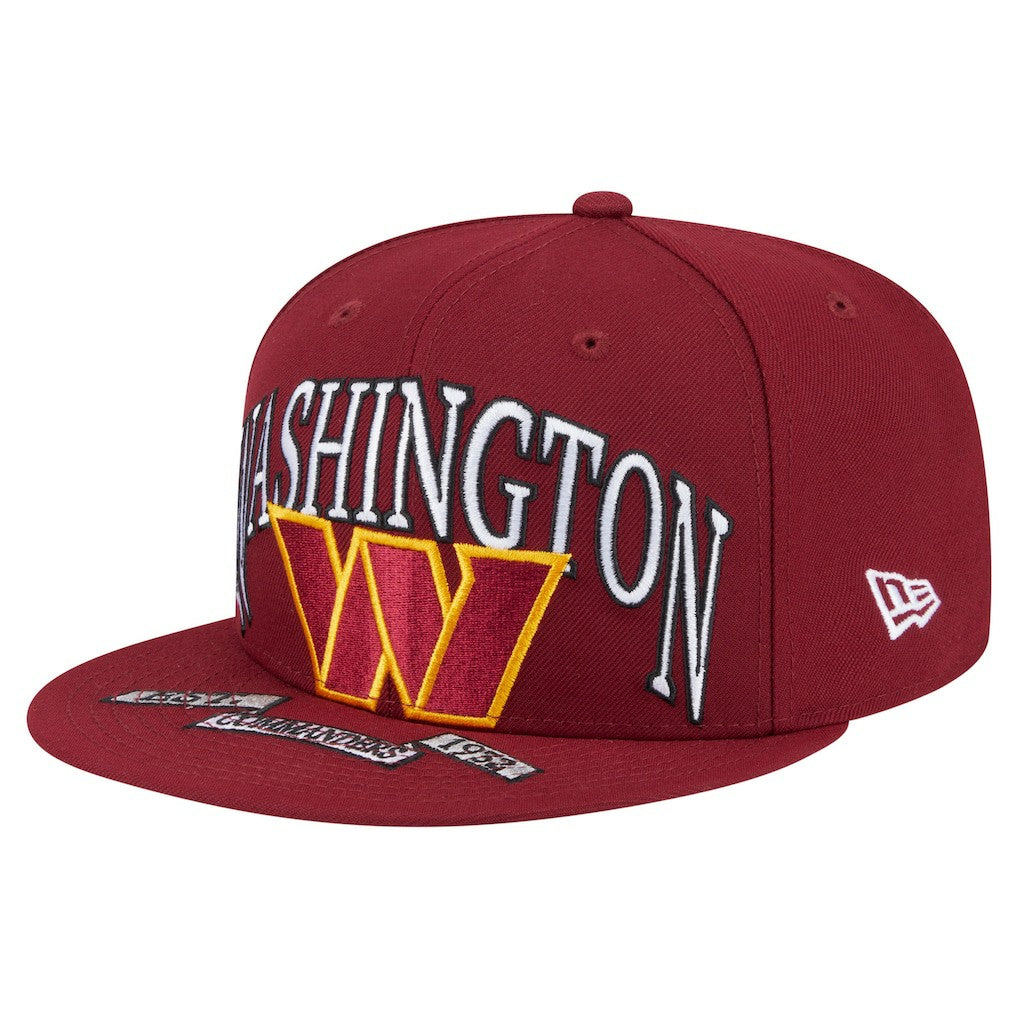 Washington Commanders New Era Oversized 59FIFTY Fitted Hat
