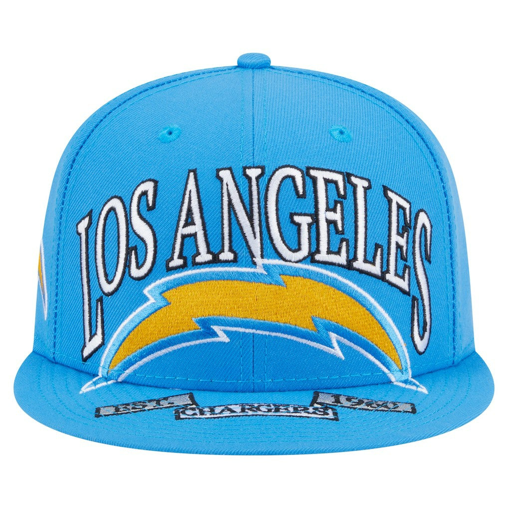 Los Angeles Chargers New Era Oversized 59FIFTY Fitted Hat