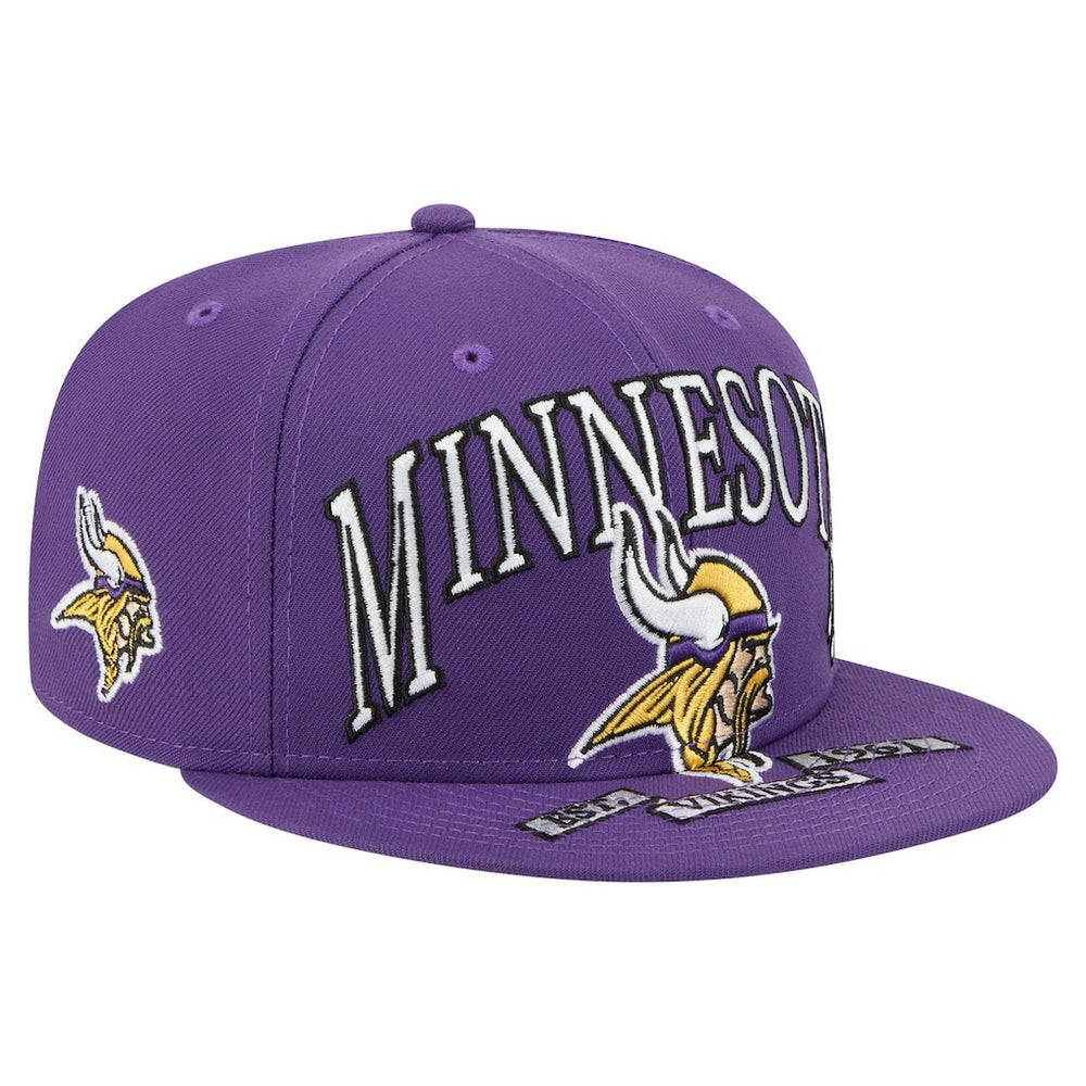 Minnesota Vikings New Era Oversized 59FIFTY Fitted Hat