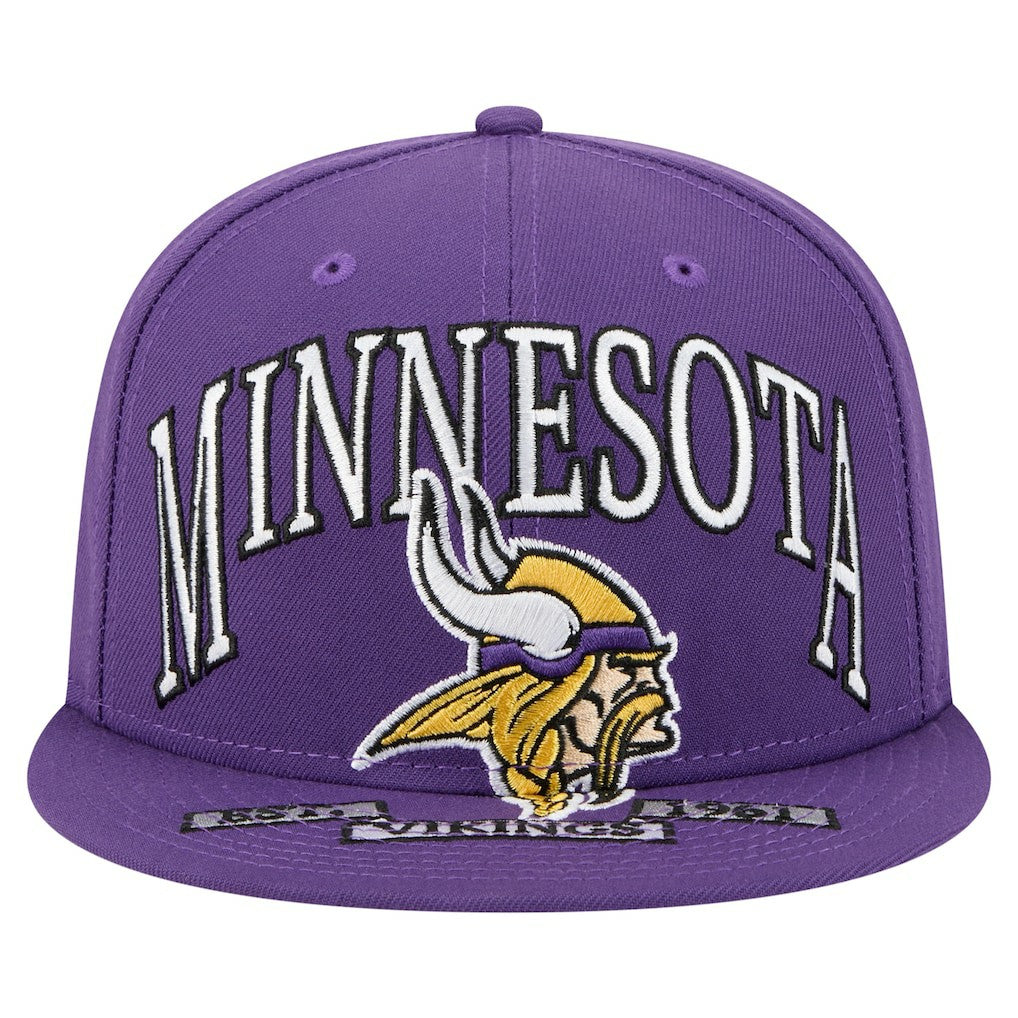 Minnesota Vikings New Era Oversized 59FIFTY Fitted Hat