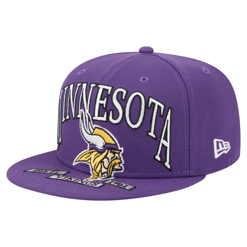 Minnesota Vikings New Era Oversized 59FIFTY Fitted Hat