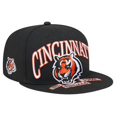 Cincinnati Bengals New Era Head Oversized 59FIFTY Fitted Hat