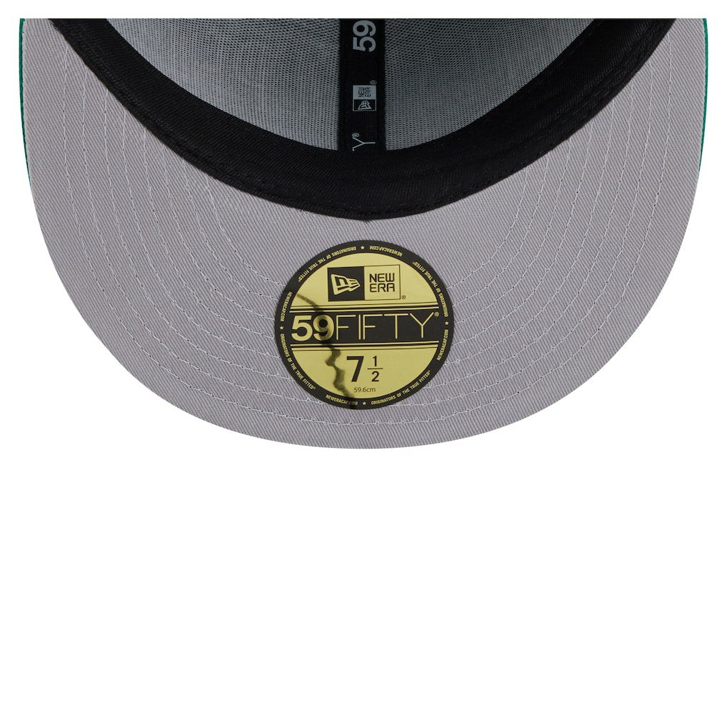 Philadelphia Eagles New Era Throwback Oversized 59FIFTY Fitted Hat