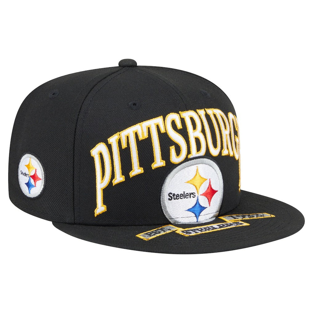 Pittsburgh Steelers New Era Oversized 59FIFTY Fitted Hat