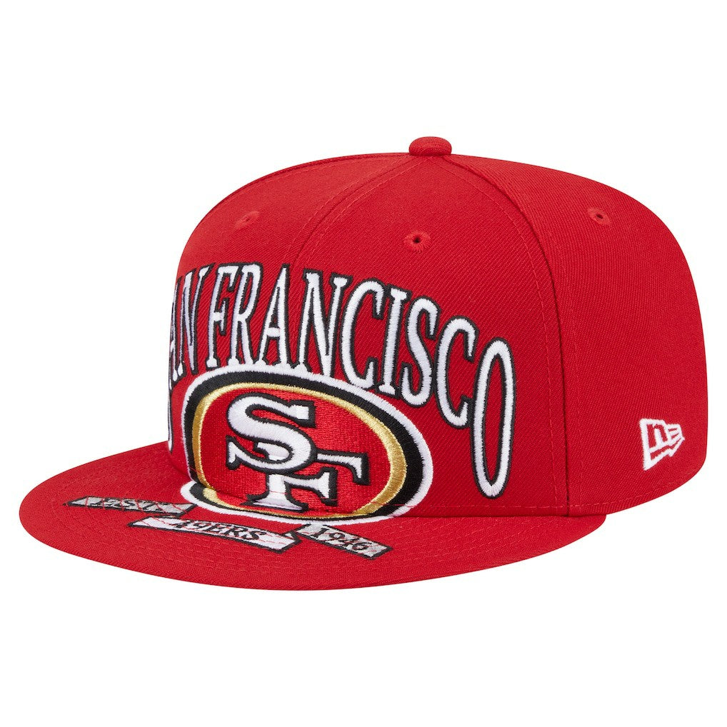 San Francisco 49ers New Era Oversized 59FIFTY Fitted Hat