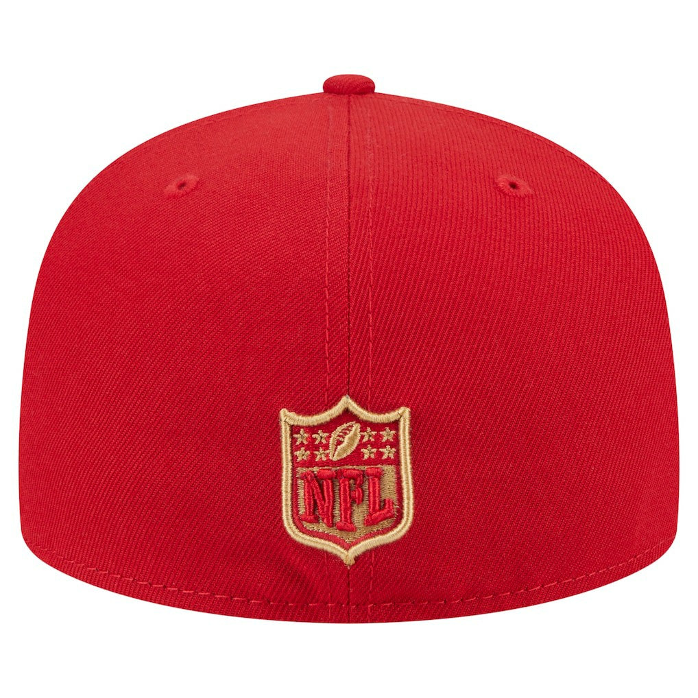 San Francisco 49ers New Era Oversized 59FIFTY Fitted Hat
