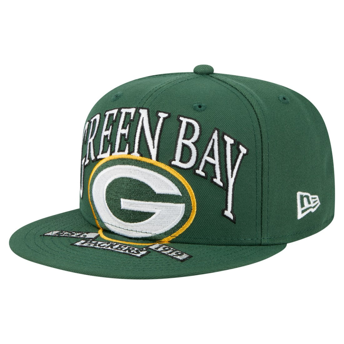 Green Bay Packers New Era Oversized 59FIFTY Fitted Hat