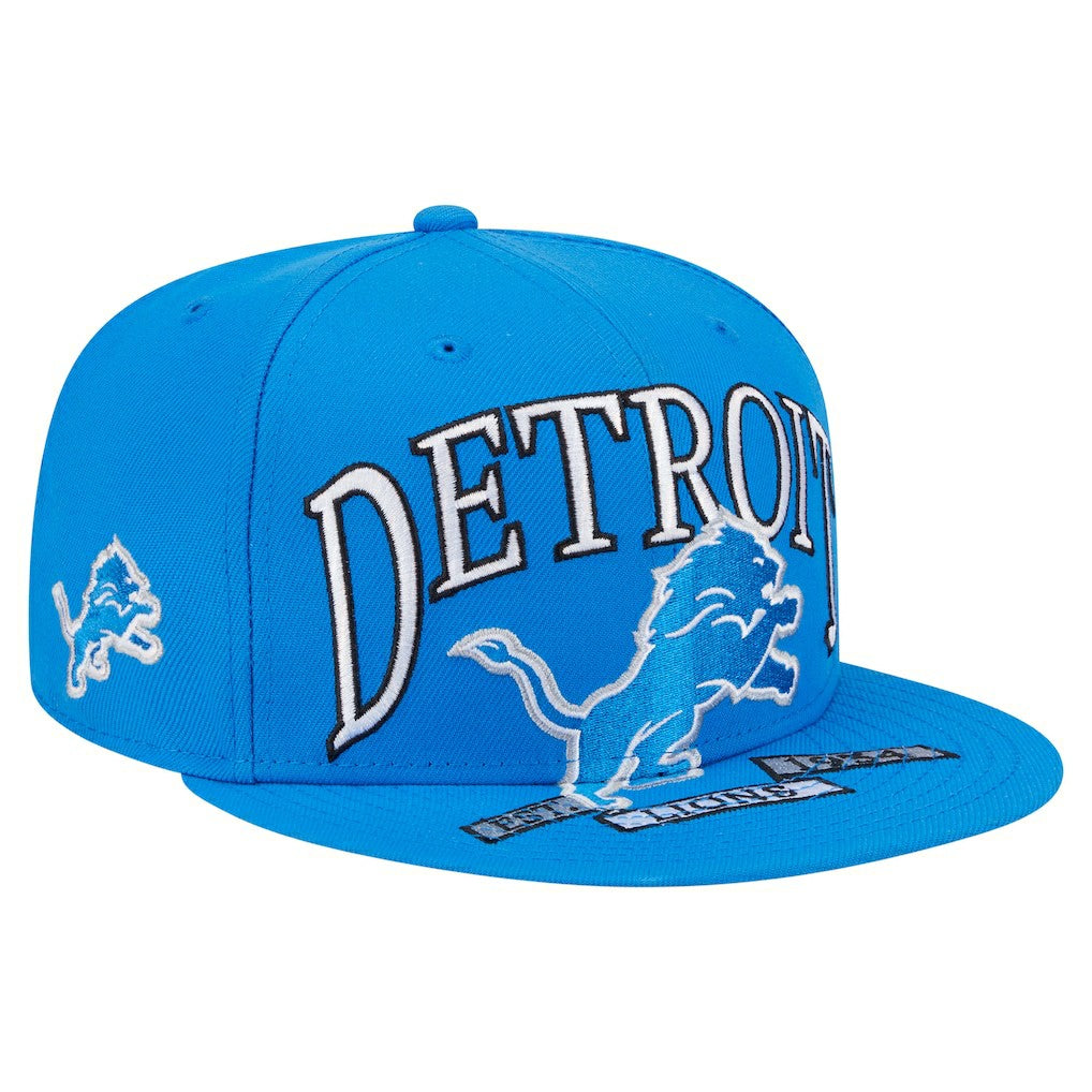 Detroit Lions New Era Oversized 59FIFTY Fitted Hat
