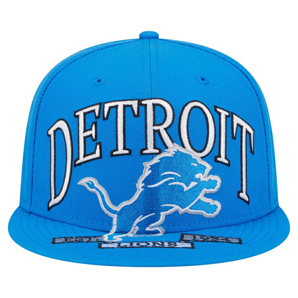Detroit Lions New Era Oversized 59FIFTY Fitted Hat