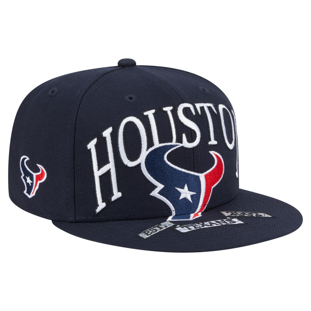 Houston Texans New Era Oversized 59FIFTY Fitted Hat
