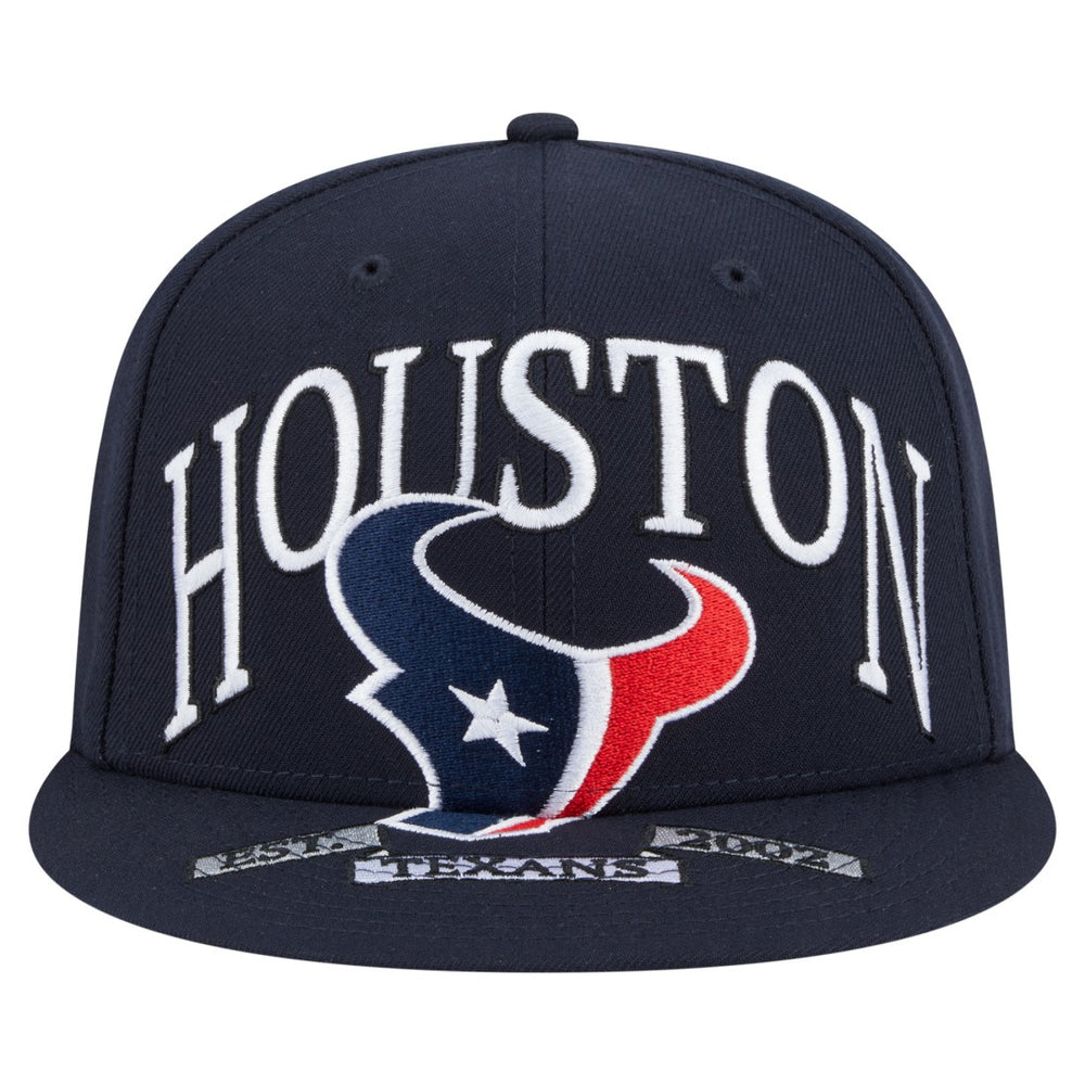 Houston Texans New Era Oversized 59FIFTY Fitted Hat