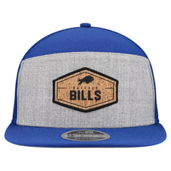 Buffalo Bills New Era Cork Split Panel 9FIFTY Trucker Snapback Hat