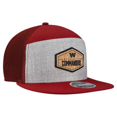 Washington Commanders New Era Cork Split Panel 9FIFTY Trucker Snapback Hat