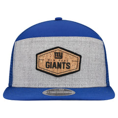 New York Giants New Era Cork Split Panel 9FIFTY Trucker Snapback Hat