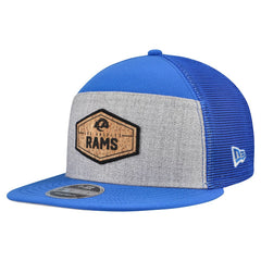 Los Angeles Rams New Era Cork Split Panel 9FIFTY Trucker Snapback Hat