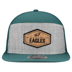 Philadelphia Eagles New Era Cork Split Panel 9FIFTY Trucker Snapback Hat