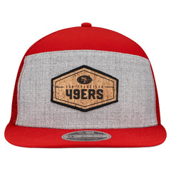 San Francisco 49ers New Era Cork Split Panel 9FIFTY Trucker Snapback Hat
