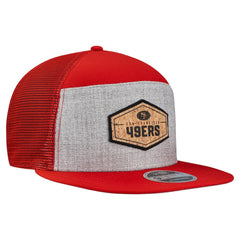 San Francisco 49ers New Era Cork Split Panel 9FIFTY Trucker Snapback Hat