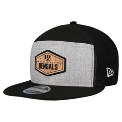 Cincinnati Bengals New Era Cork Split Panel 9FIFTY Trucker Snapback Hat