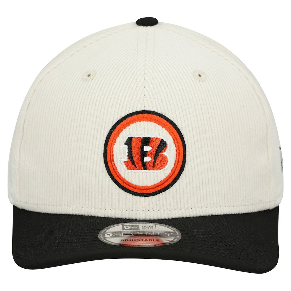 Cincinnati Bengals New Era Loyal Corduroy 9SEVENTY Adjustable Hat