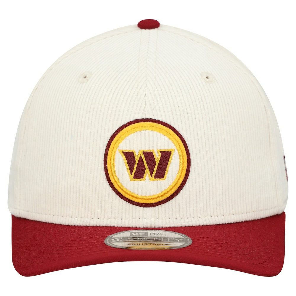 Washington Commanders New Era Loyal Corduroy 9SEVENTY Adjustable Hat