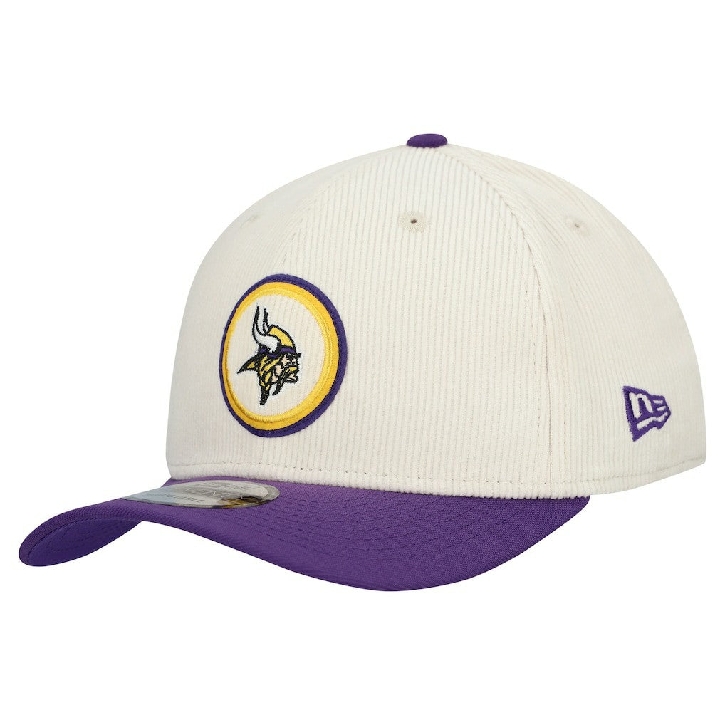 Minnesota Vikings New Era Loyal Corduroy 9SEVENTY Adjustable Hat