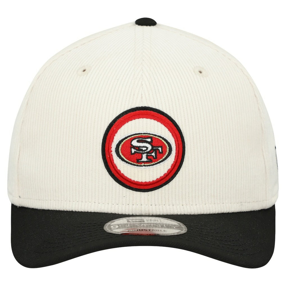 San Francisco 49ers New Era Loyal Corduroy 9SEVENTY Adjustable Hat