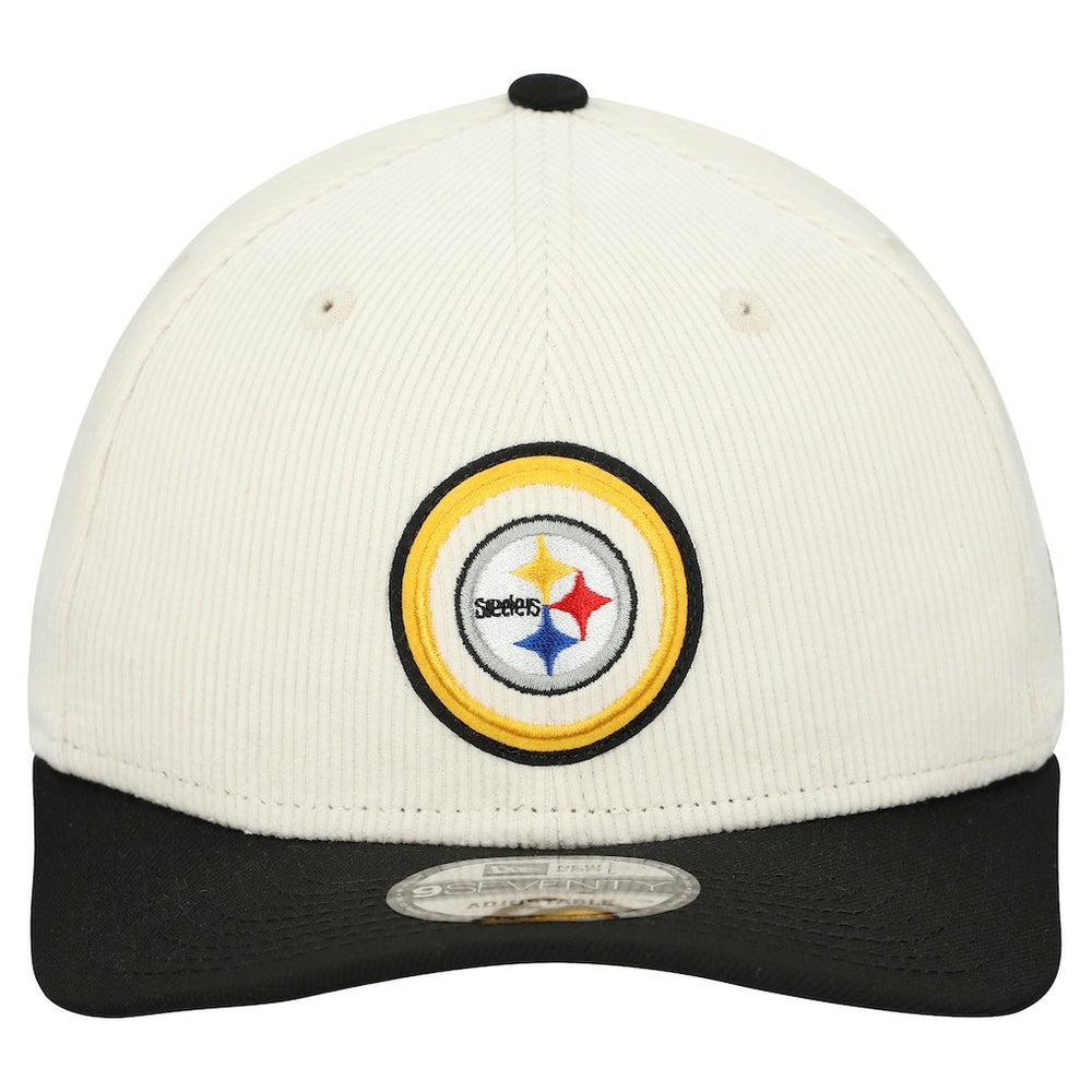 Pittsburgh Steelers New Era Loyal Corduroy 9SEVENTY Adjustable Hat
