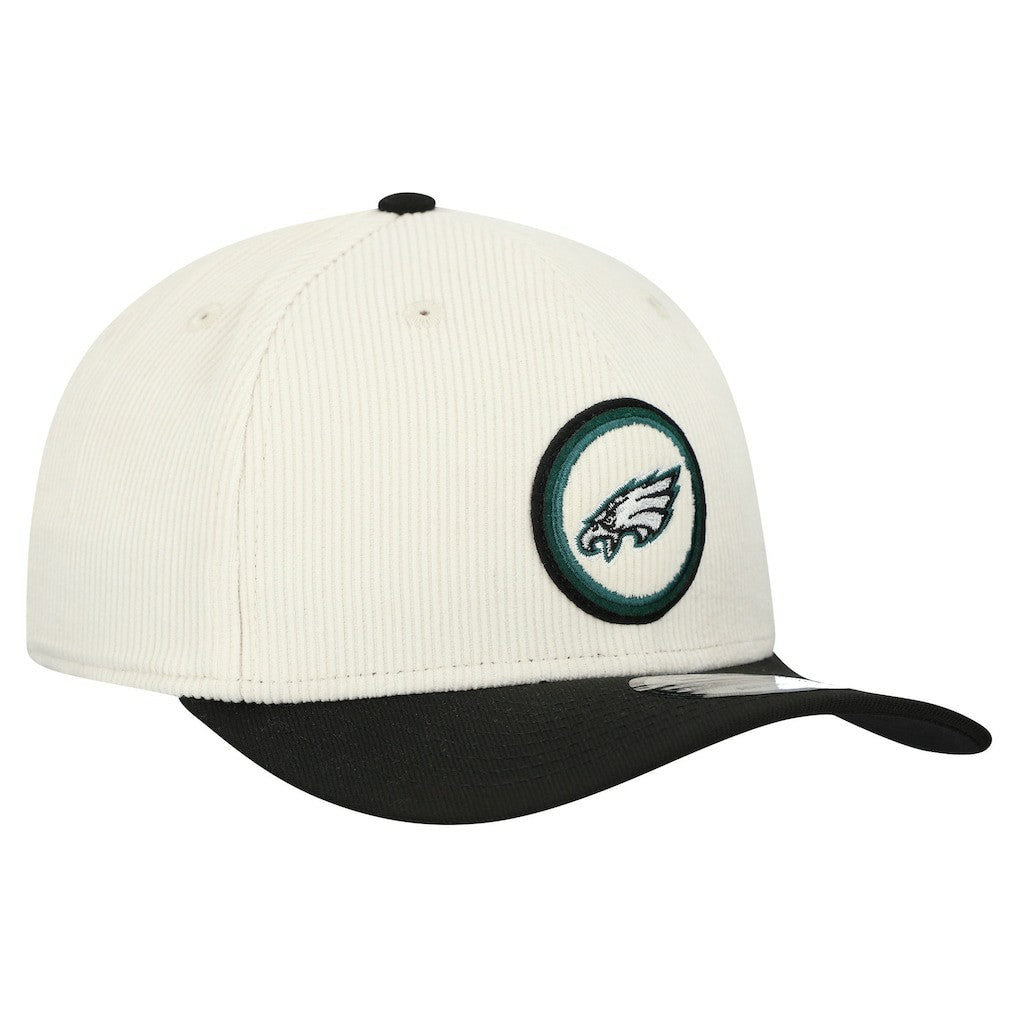 Philadelphia Eagles New Era Loyal Corduroy 9SEVENTY Adjustable Hat