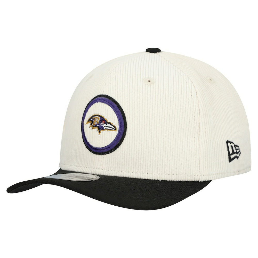 Baltimore Ravens New Era Loyal Corduroy 9SEVENTY Adjustable Hat