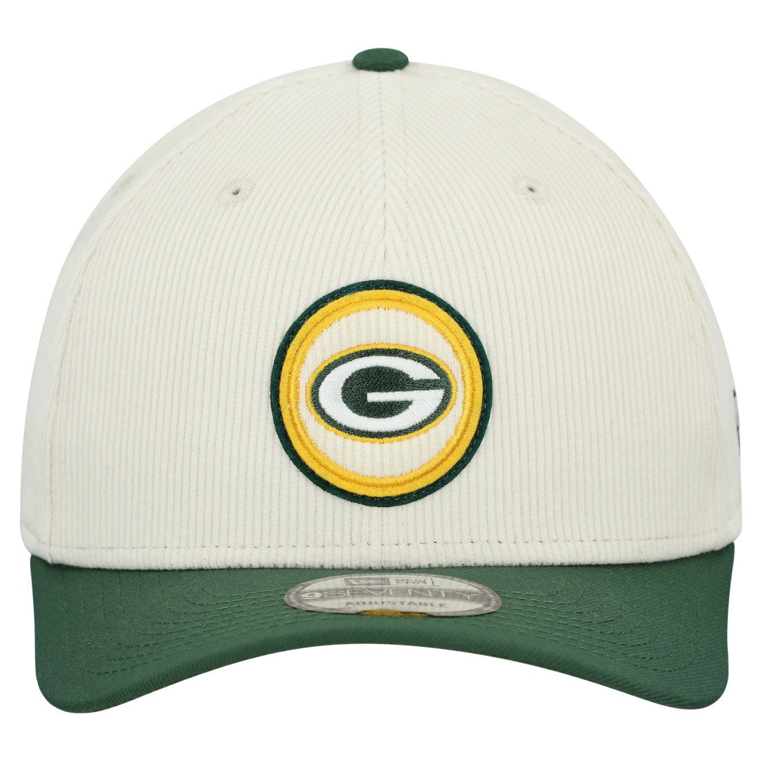 Green Bay Packers New Era Loyal Corduroy 9SEVENTY Adjustable Hat