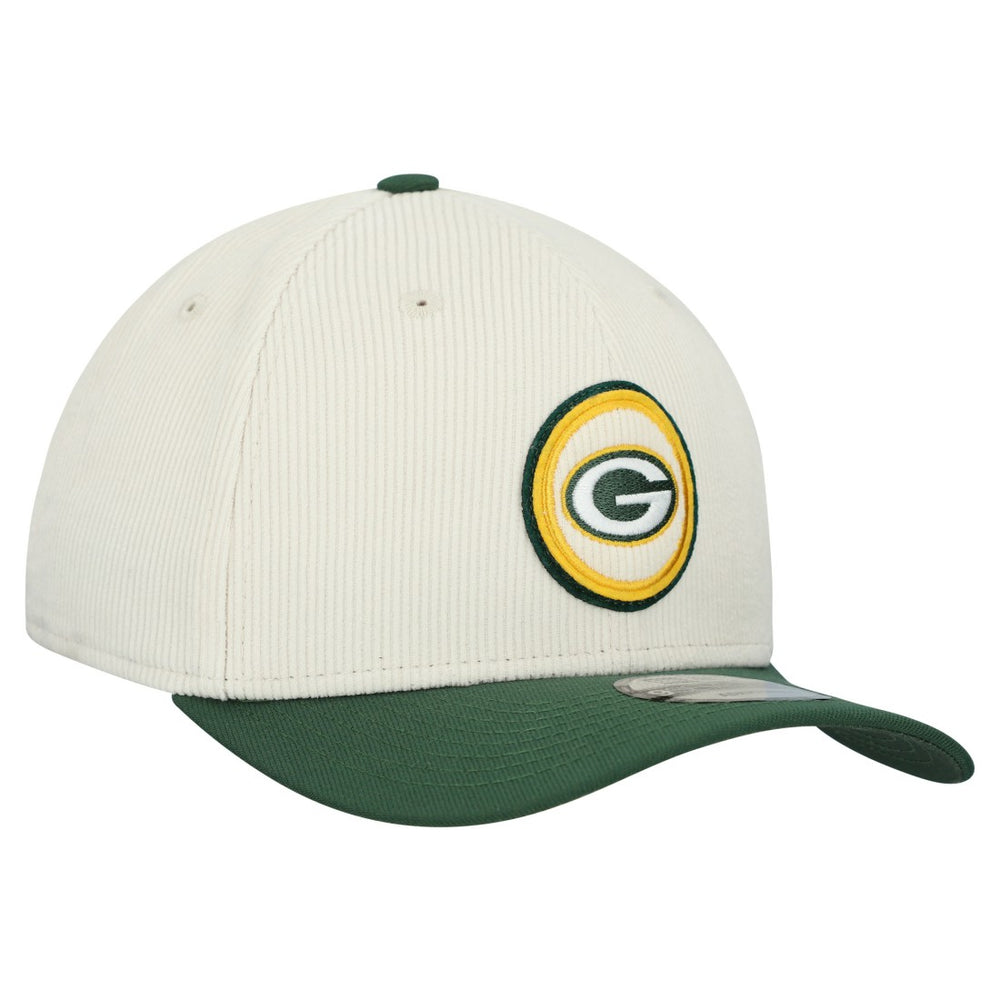Green Bay Packers New Era Loyal Corduroy 9SEVENTY Adjustable Hat