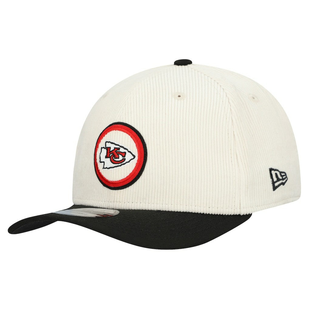 Kansas City Chiefs New Era Loyal Corduroy 9SEVENTY Adjustable Hat