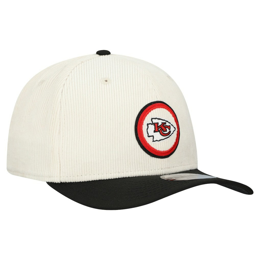 Kansas City Chiefs New Era Loyal Corduroy 9SEVENTY Adjustable Hat
