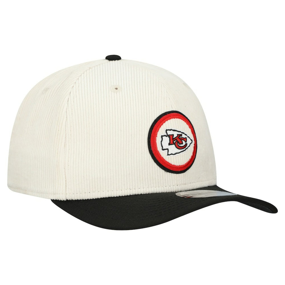 Kansas City Chiefs New Era Loyal Corduroy 9SEVENTY Adjustable Hat