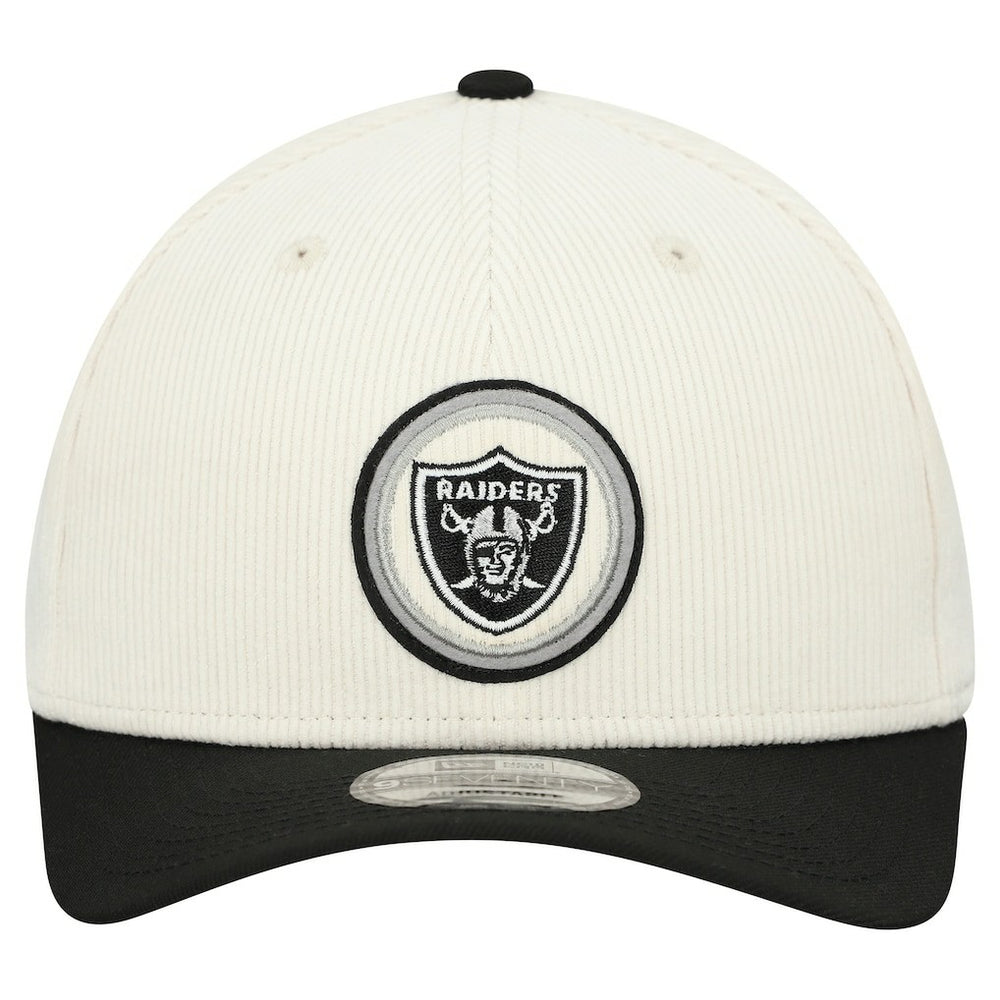 Las Vegas Raiders New Era Loyal Corduroy 9SEVENTY Adjustable Hat