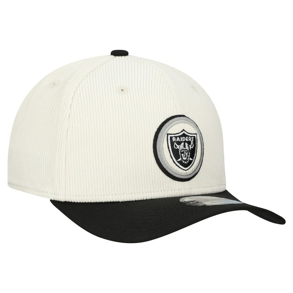 Las Vegas Raiders New Era Loyal Corduroy 9SEVENTY Adjustable Hat