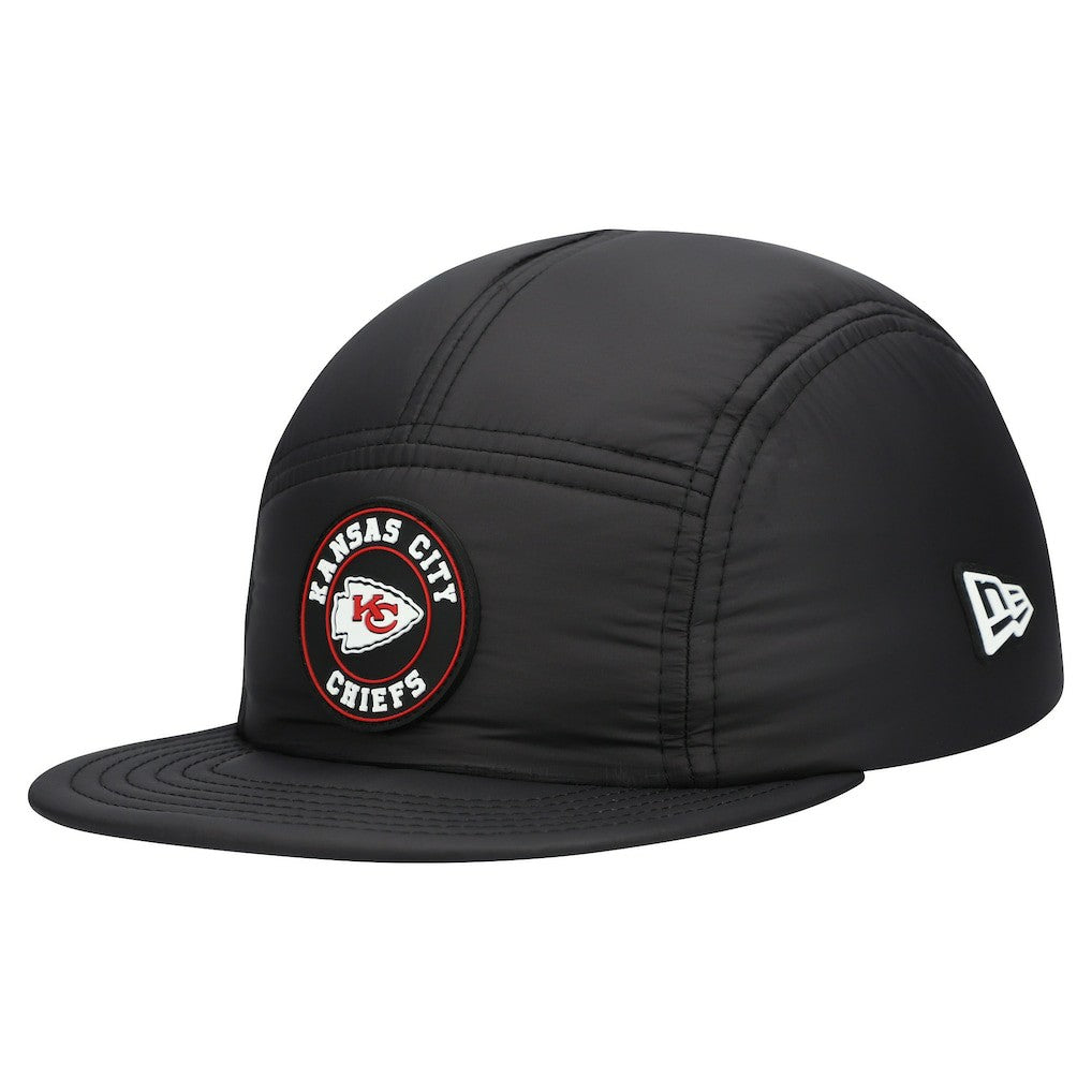 Kansas City Chiefs New Era Quilted Camper Adjustable Hat