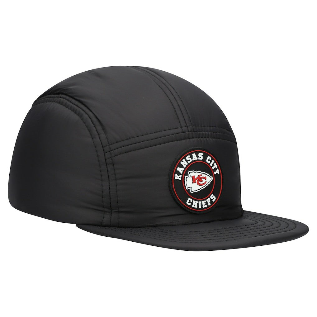 Kansas City Chiefs New Era Quilted Camper Adjustable Hat