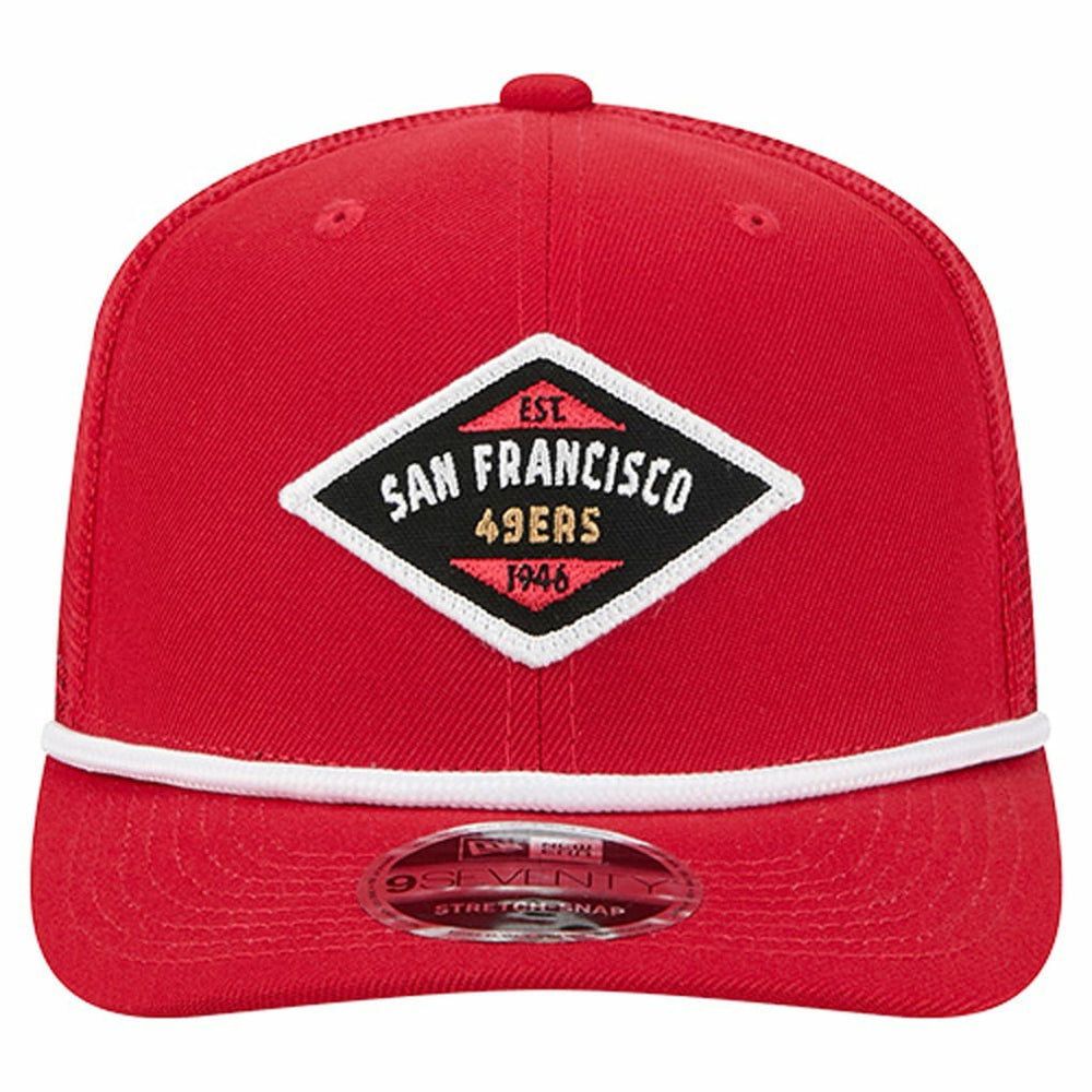 San Francisco 49ers New Era Team 9SEVENTY Adjustable Hat