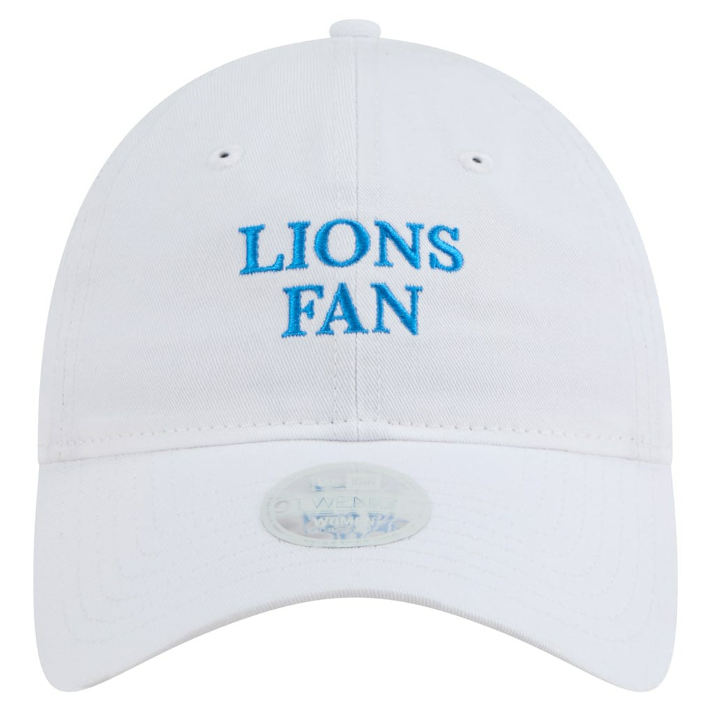 Detroit Lions New Era Women's Team Fan 9TWENTY Adjustable Hat