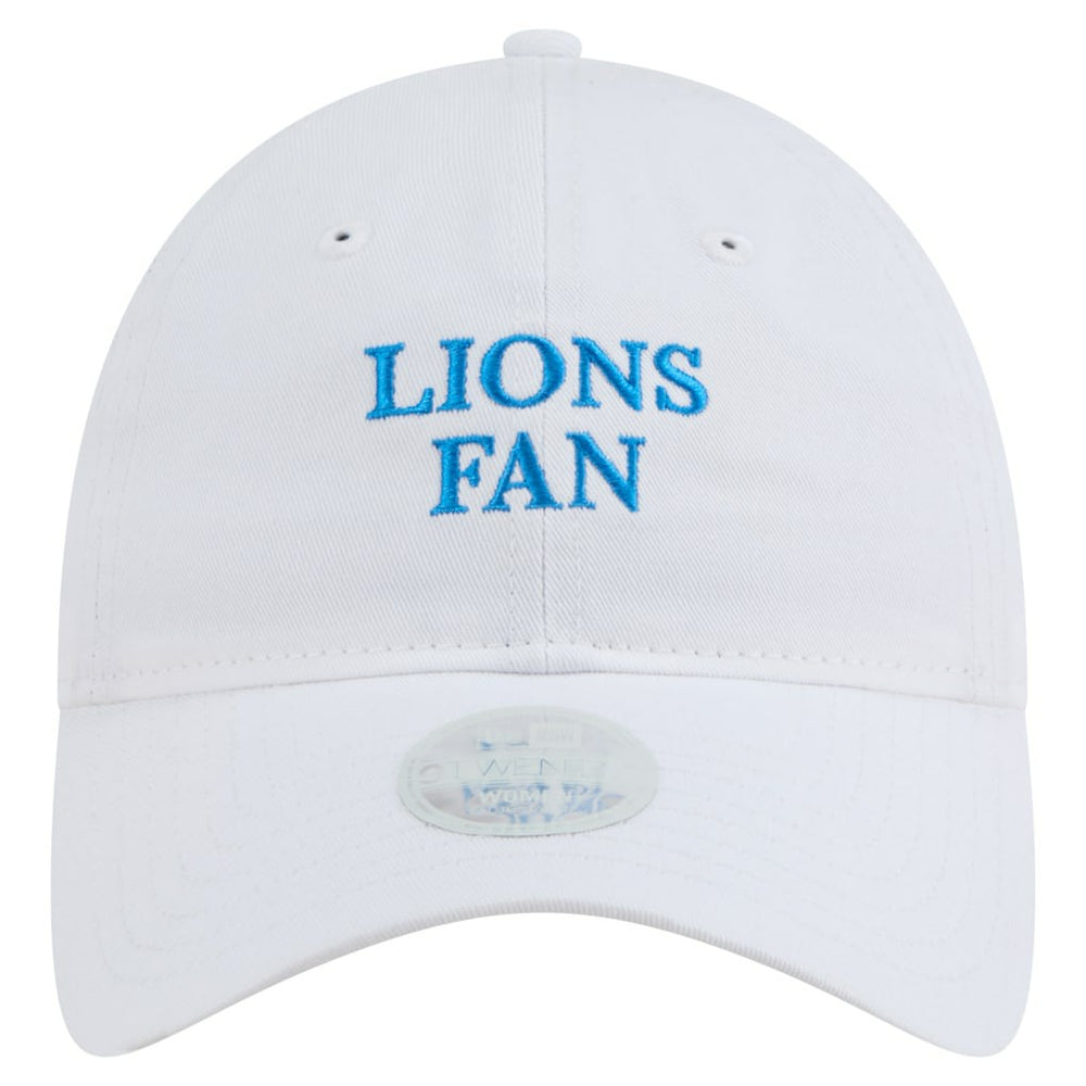 Detroit Lions New Era Women's Team Fan 9TWENTY Adjustable Hat