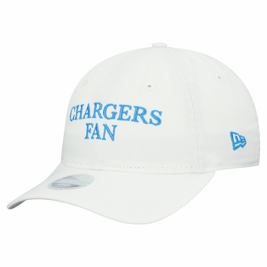 Los Angeles Chargers New Era Women's Team Fan 9TWENTY Adjustable Hat
