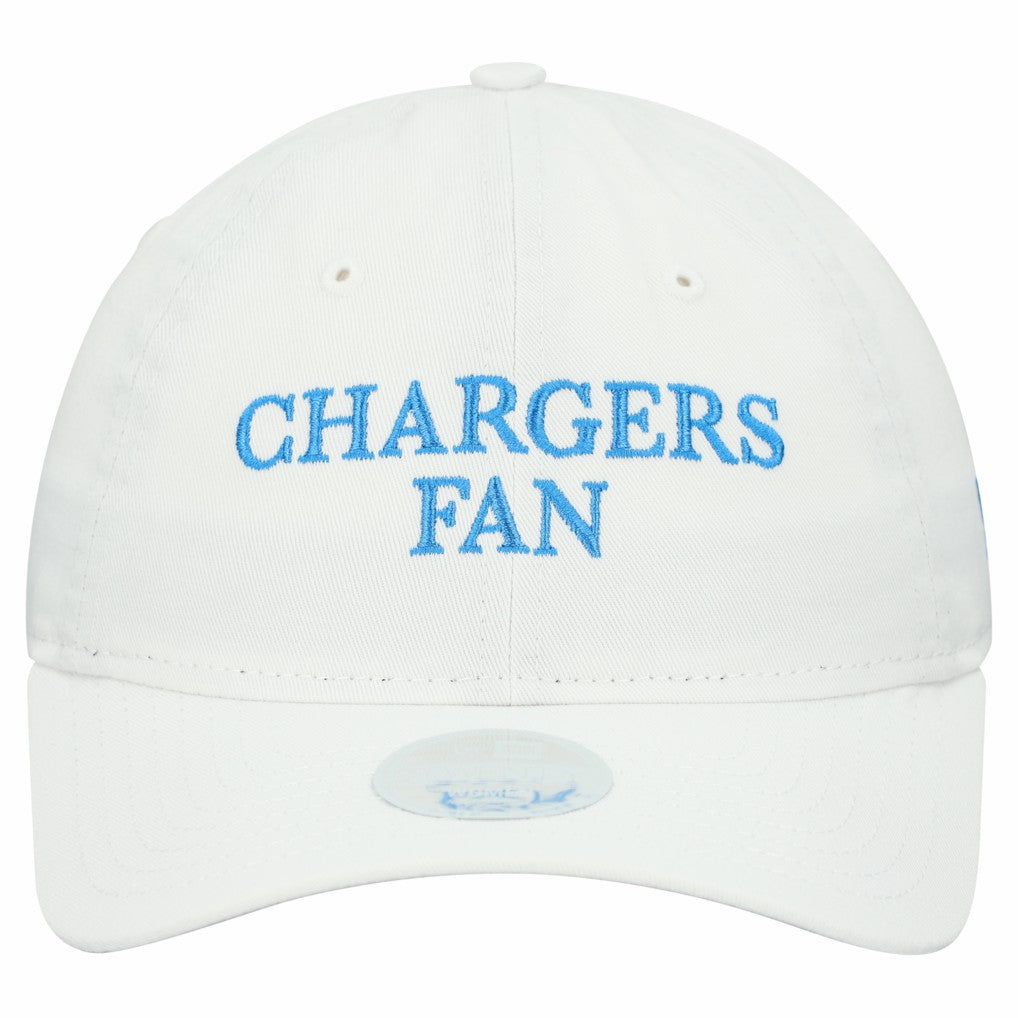 Los Angeles Chargers New Era Women's Team Fan 9TWENTY Adjustable Hat